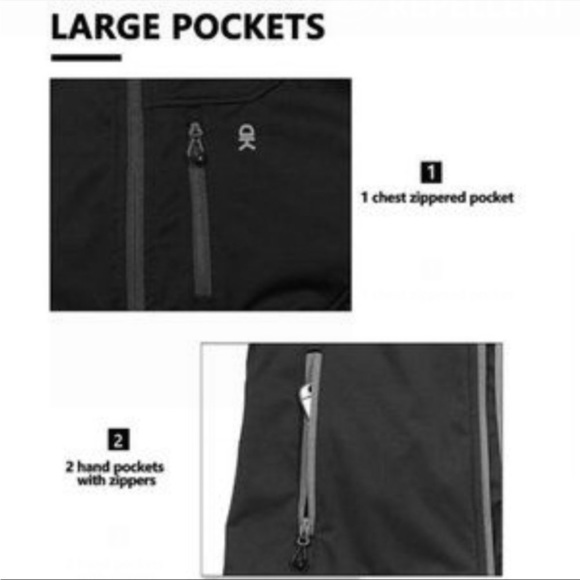 New Men's Lightweight Softshell Vest - Picture 4 of 6